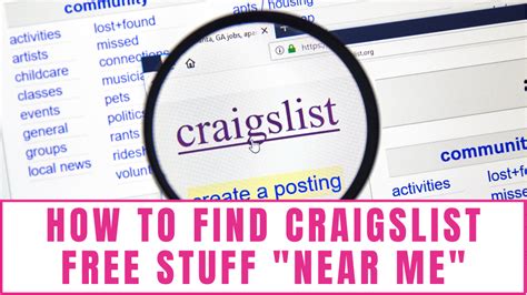 see also. . Craiglist free stuff
